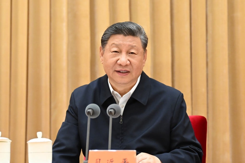 President Xi Jinping delivers an important speech, making points relevant to Hong Kong, at the Central Urban Work Conference in Beijing on July 14. Photo: Xinhua