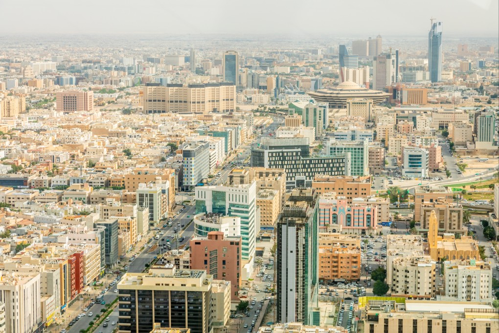 An aerial view of downtown Riyadh. Photo: Shutterstock Images