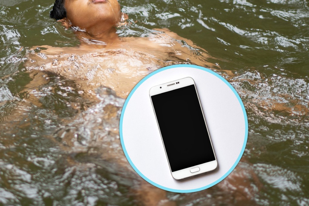 A drunk Japanese man has shocked social media after he jumped into the sea to retrieve his phone, and  surviving by drifting for four hours on his back before being rescued. Photo: SCMP composite/Shutterstock