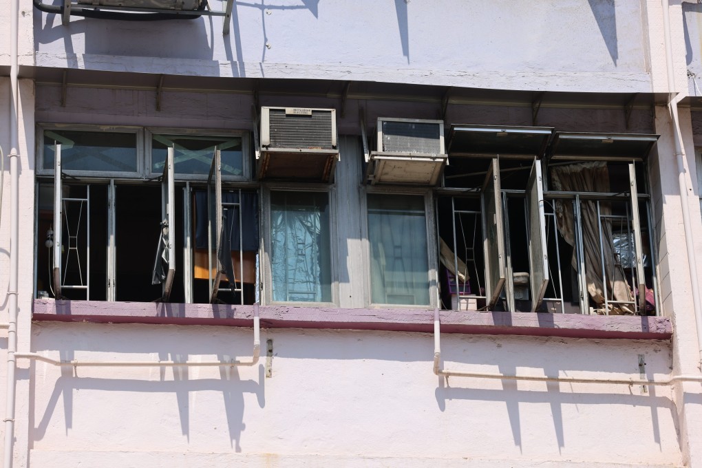 The fire was reported around 11pm on Thursday. Photo: Jelly Tse