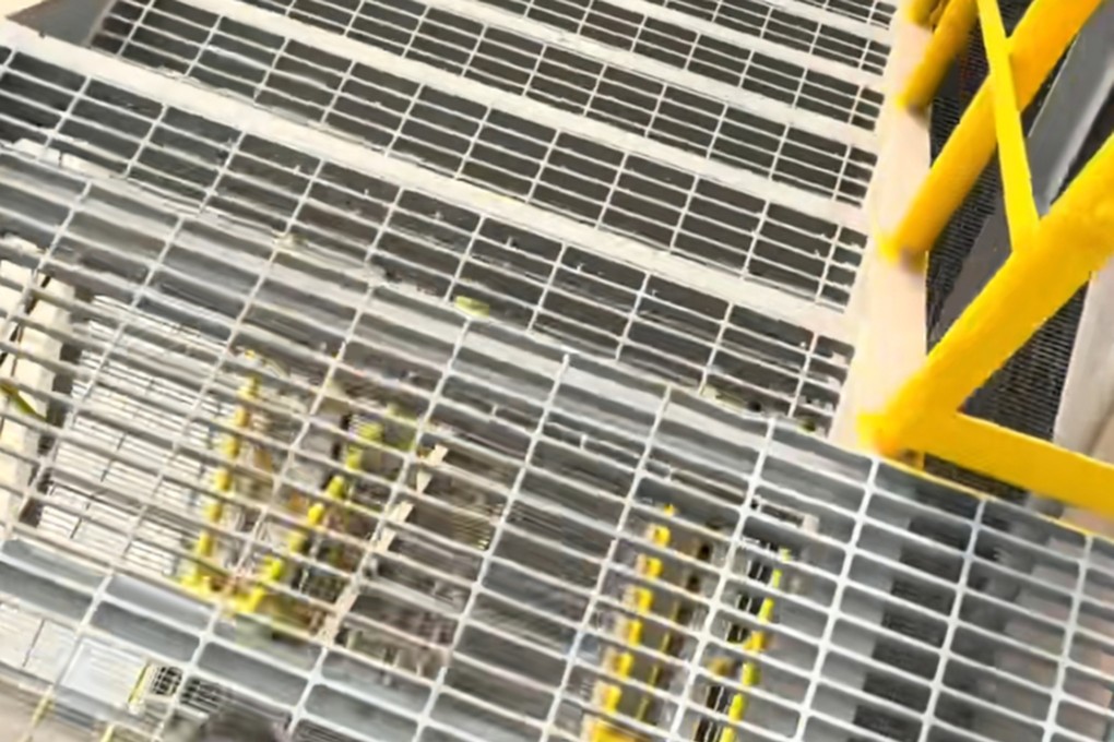 A protective panel reportedly gave way at a plant in Inner Mongolia. Photo: Handout