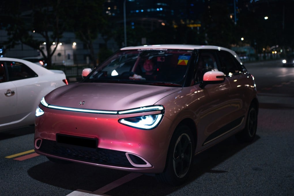 A Dongfeng EV, which is among the Chinese brands gaining ground. Photo: Justin Tan