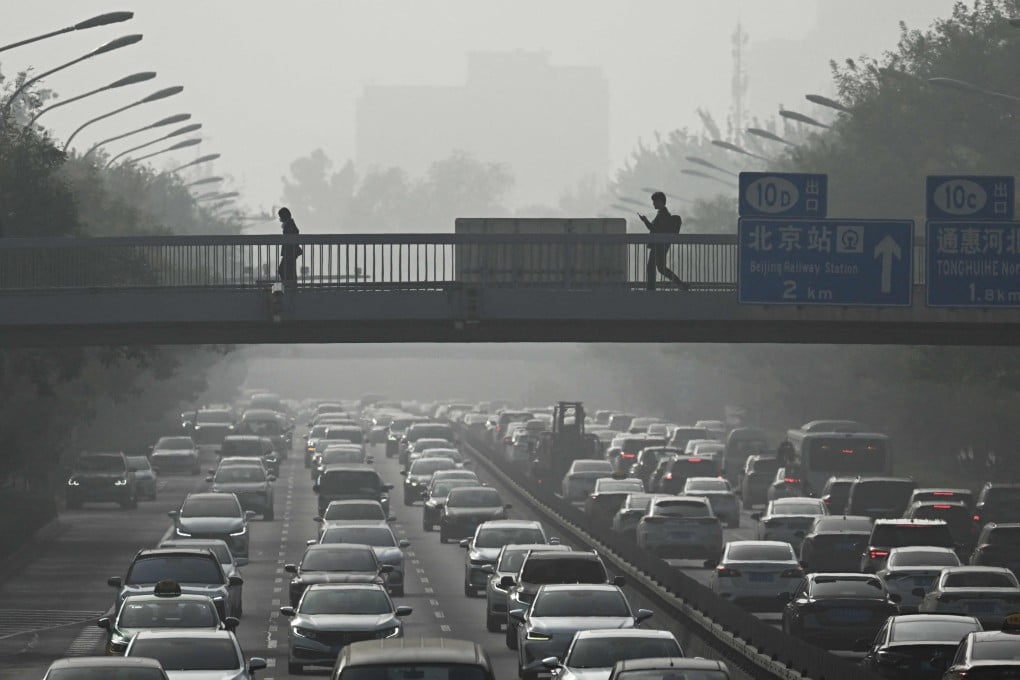 In China, pollution levels peaked in 2013 before the nation intensified its “war on pollution” efforts. But the clean-up removed particles that may have protected against surface warming, according to a new study. Photo: AFP