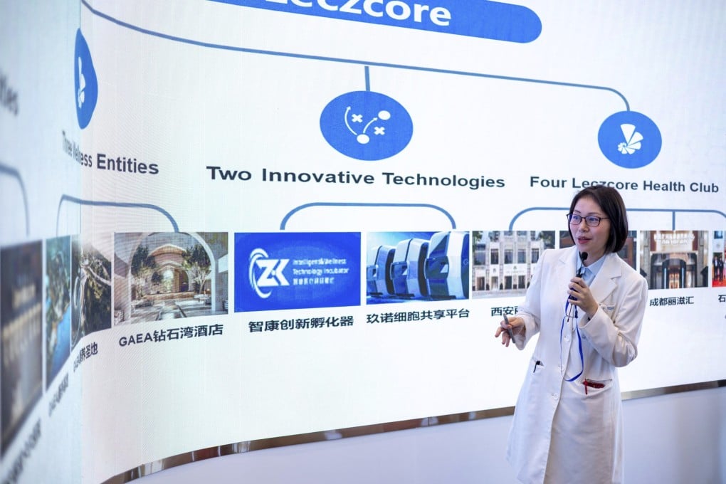 Foreign journalists visit the Boao Lecheng International Medical Tourism Pilot Zone in Hainan province, China, on June 24. Photo: AP