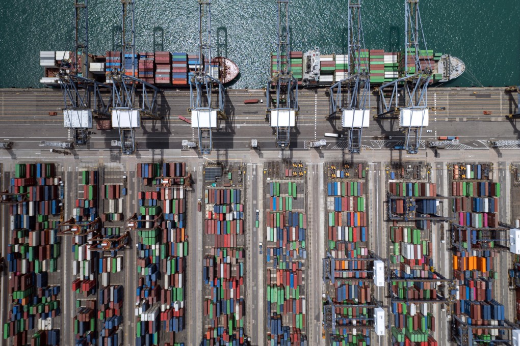 Kwai Chung Container Terminal. Hong Kong’s economy grew by 3.1 per cent in the second quarter of 2025. Photo: Eugene Lee