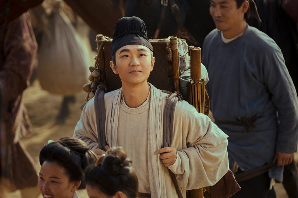 Da Peng as Li Shande in a still from The Lychee Road (category IIB, Mandarin), directed by Da Peng. White-K and Sabrina Zhuang co-star.