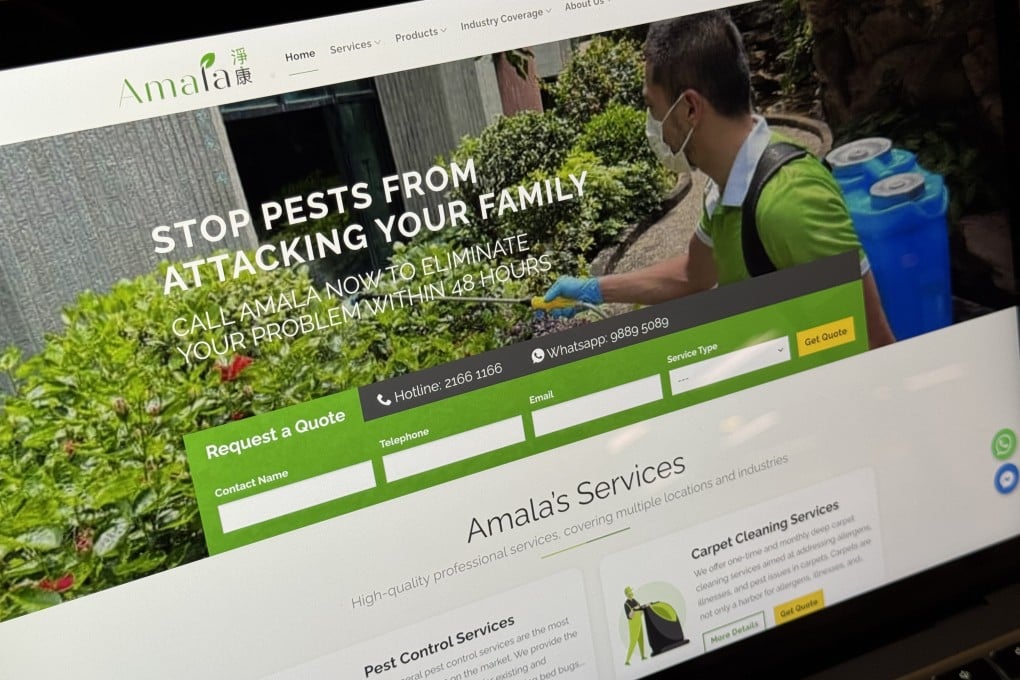 The Labour Department has said it imposed an “administrative sanction” on Amala Limited and will not process its applications for importing workers for one year. Photo: SCMP