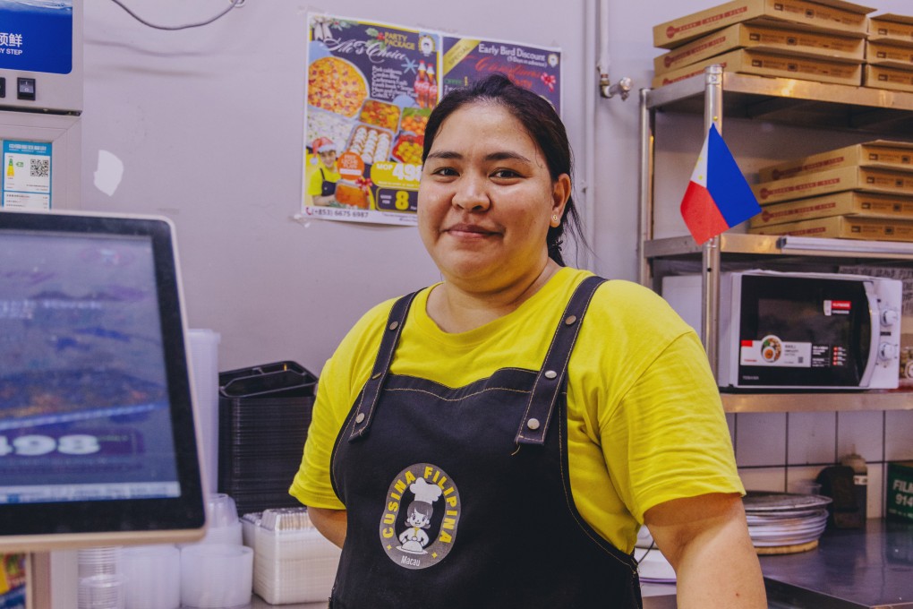 Madhelyn Bautista at Cusina Filipina, which offers carinderia-style comfort food at budget prices. Photo: Jocelyn Tam