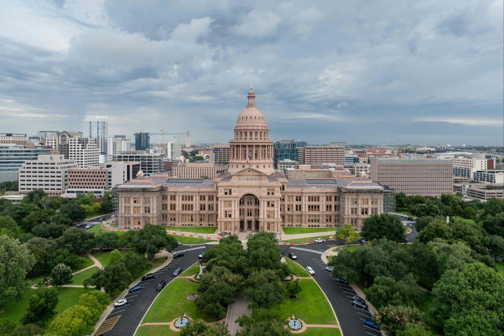 The Texas Capitol in Austin, Texas. Photo: AFP