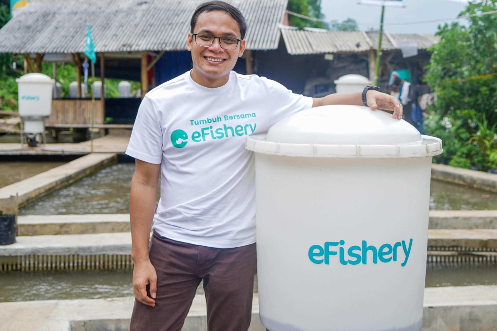 Gibran Huzaifah, co-founder of eFishery, has admitted that he faked accounts. Photo: eFishery