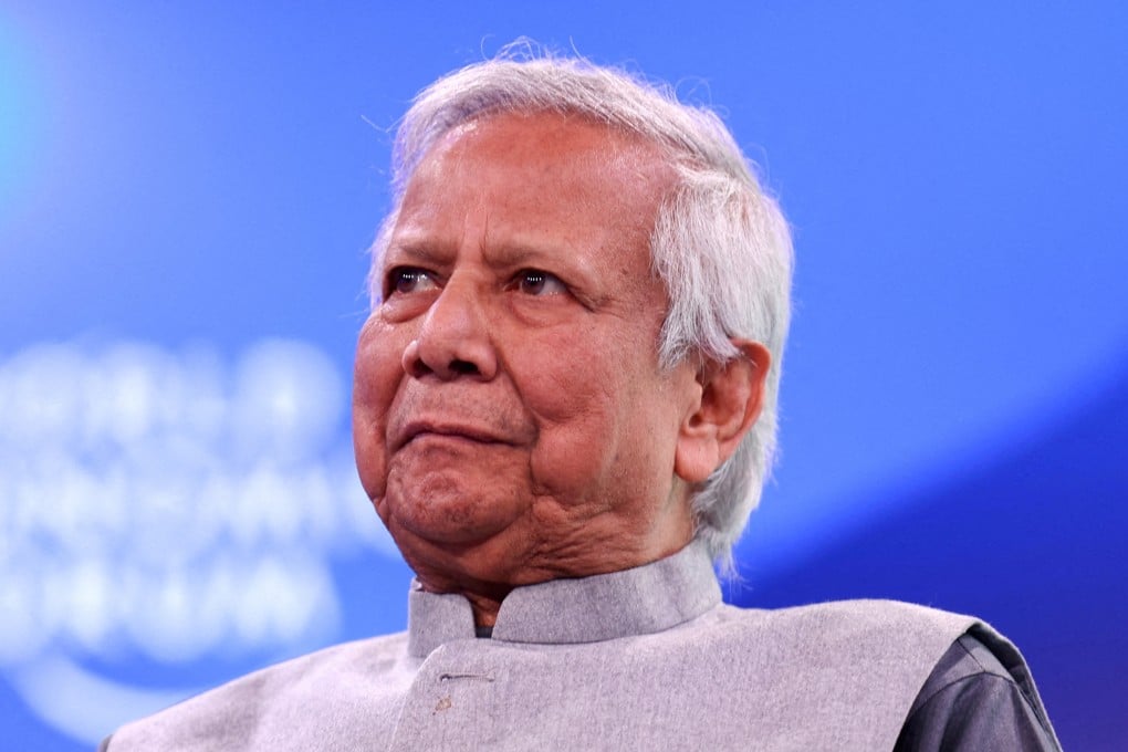 Muhammad Yunus, interim head of the Bangladesh government, in January. Photo: Reuters