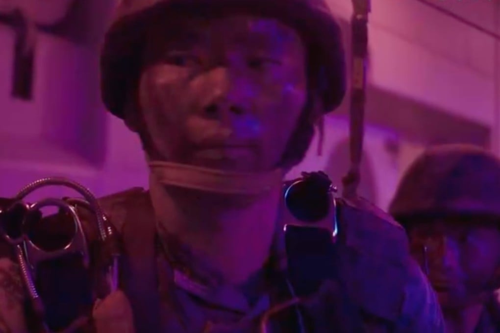 A scene from the latest episode of a documentary marking the 98th anniversary of the People’s Liberation Army. Photo: CCTV