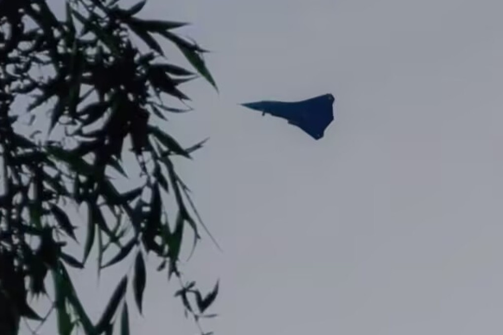 The images mean it is unclear whether the aircraft has a cockpit. Photo: Handour