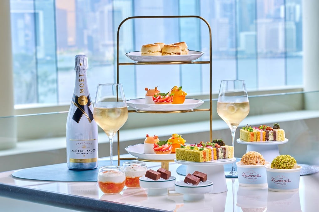 Regent Hong Kong is collaborating with Lavoratti and Moët & Chandon for its afternoon tea offering. Photo: Handout