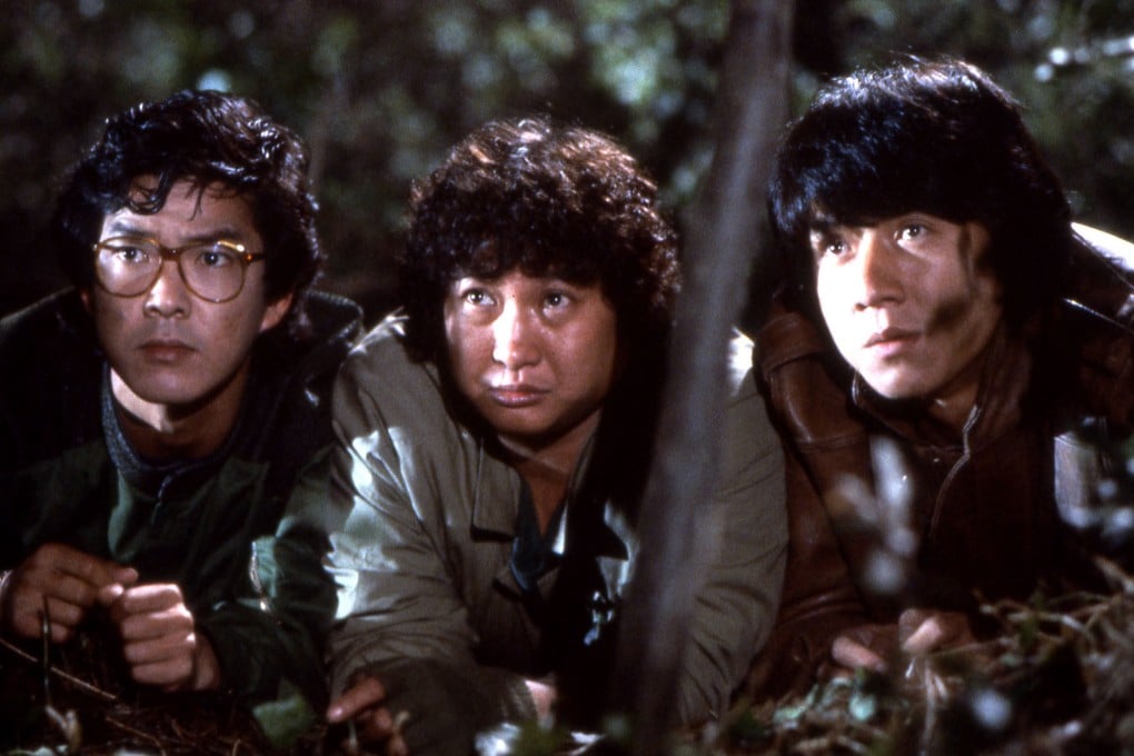 (From left) Yuen Biao, Sammo Hung and Jackie Chan in a still from Wheels on Meals (1984). Photo: Fortune Star Media