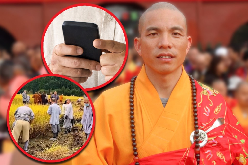 The new head of China’s scandal-hit Shaolin Temple has introduced strict new rules, sparking a reported wave of monk resignations. Photo: SCMP composite/Shutterstock/Xinhua/Weibo