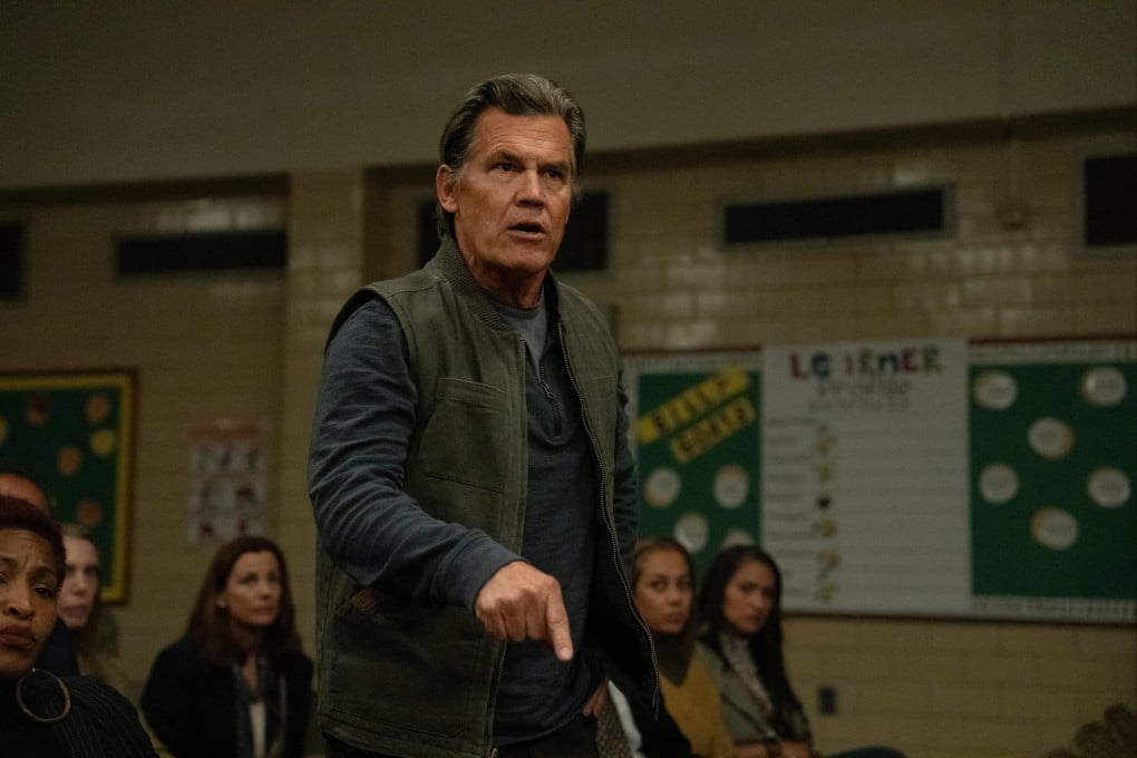 Josh Brolin in a still from Weapons, a film by Zach Cregger that sees a town spin into chaos when all children but one from the same classroom mysteriously vanish. Photo: Quantrell Colbert
