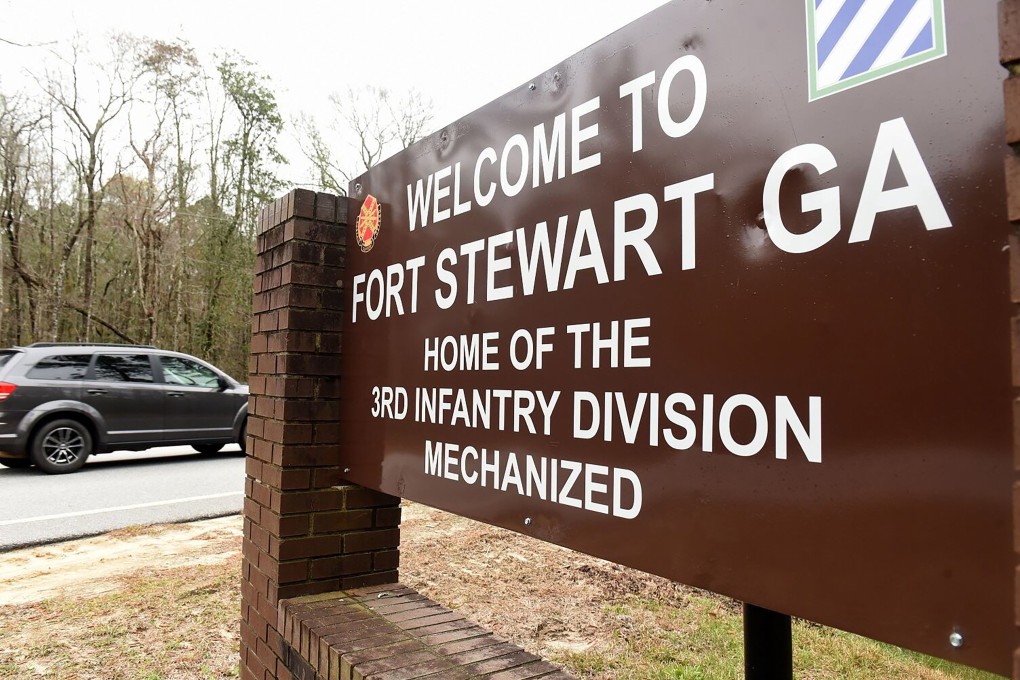 Fort Stewart in Georgia was placed under a lockdown on Wednesday morning after a shooting on the base. Photo: The Atlanta Journal-Constitution via TNS
