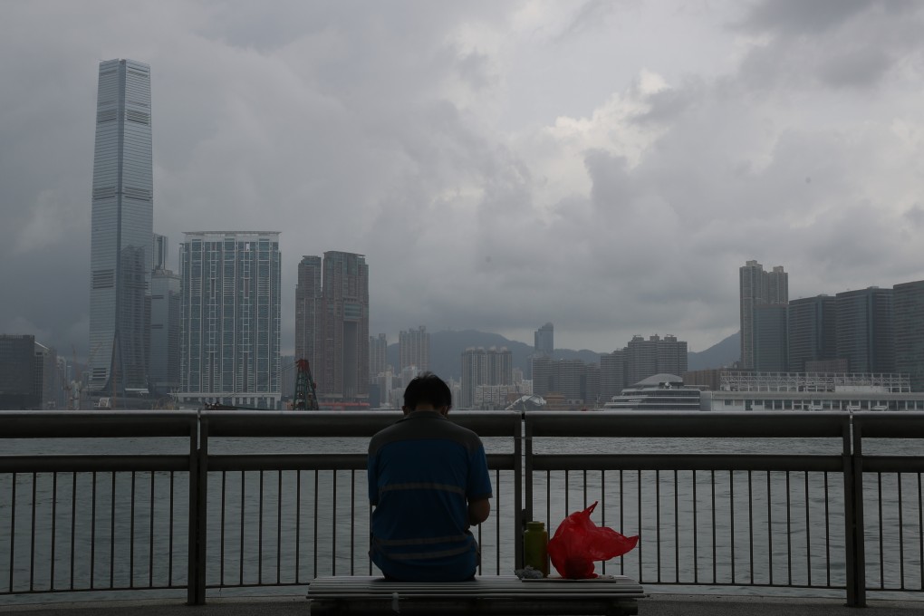 A man takes a break near Central Ferry Piers in 2021. Photo: Edmond So