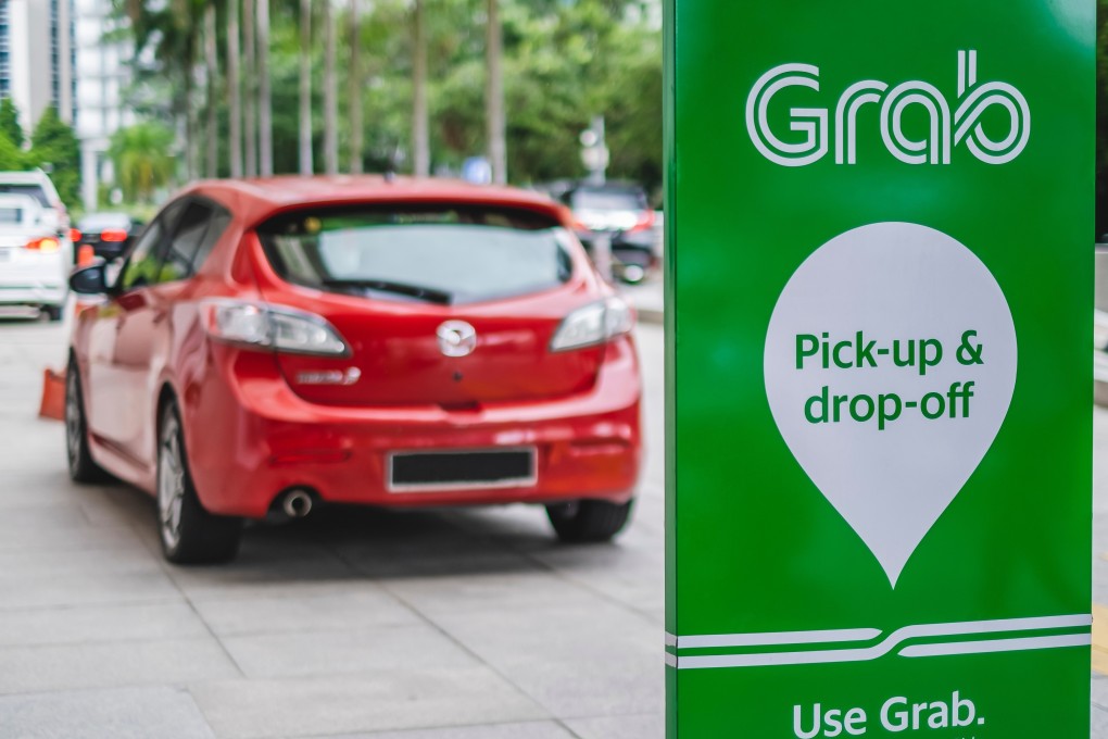 A Grab car pick-up and drop-off point in Kuala Lumpur. Photo: Shutterstock