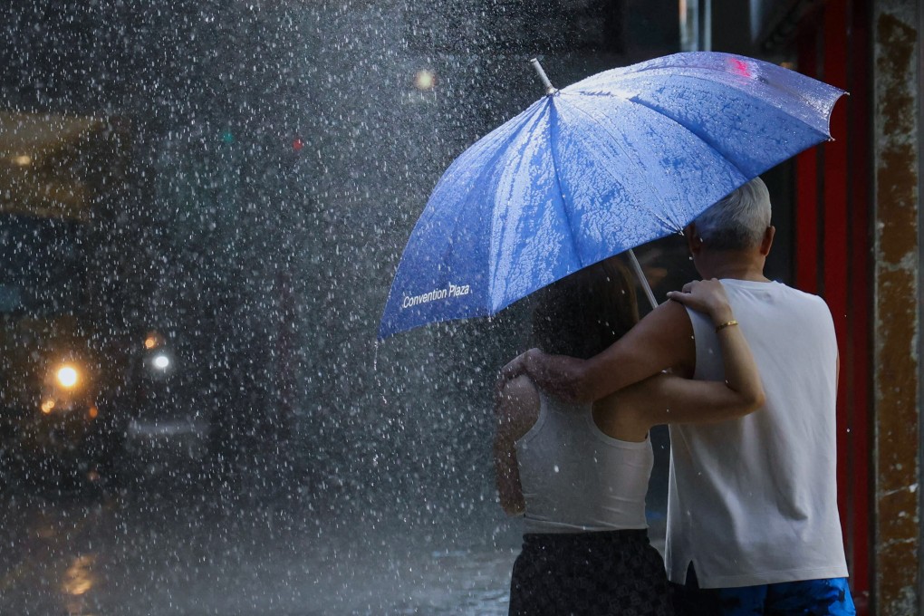 Tuesday saw the city hit by the highest daily rainfall for August since records began in 1884. Photo: Karma Lo