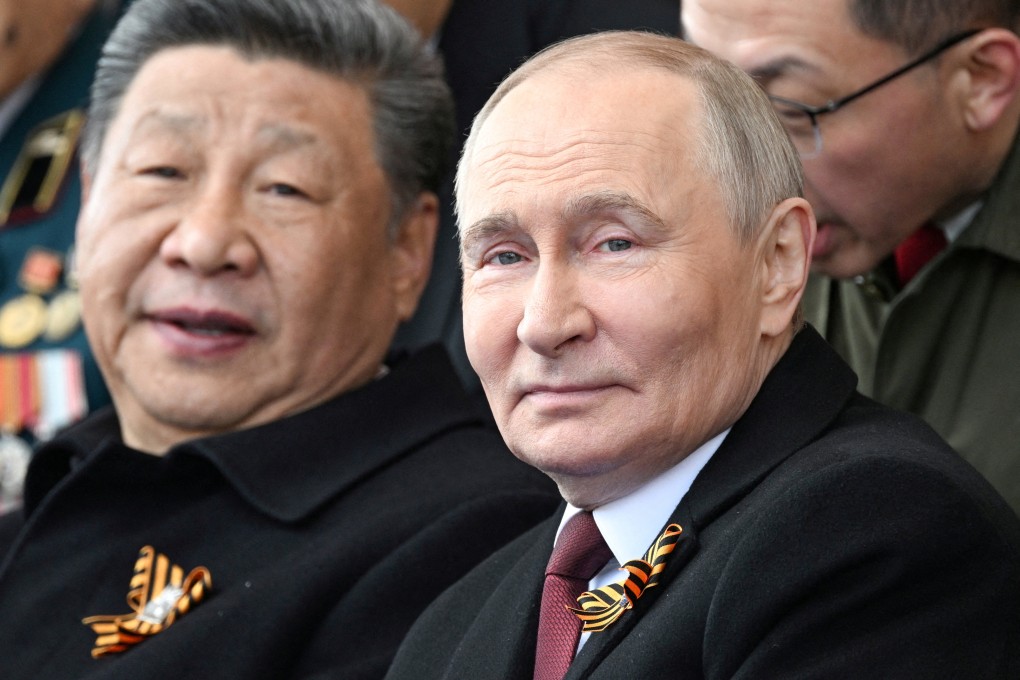 The call between Russian President Vladimir Putin (right) and his Chinese counterpart Xi Jinping on Friday underscored a high level of coordination between Beijing and Moscow in their approach to Washington. Photo: RIA Novosti via Reuters
