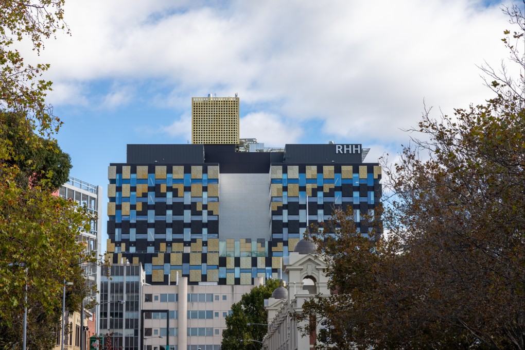 A Chinese student attacked in Hobart on Tuesday is being treated in Royal Hobart Hospital for head wounds. Photo: Handout