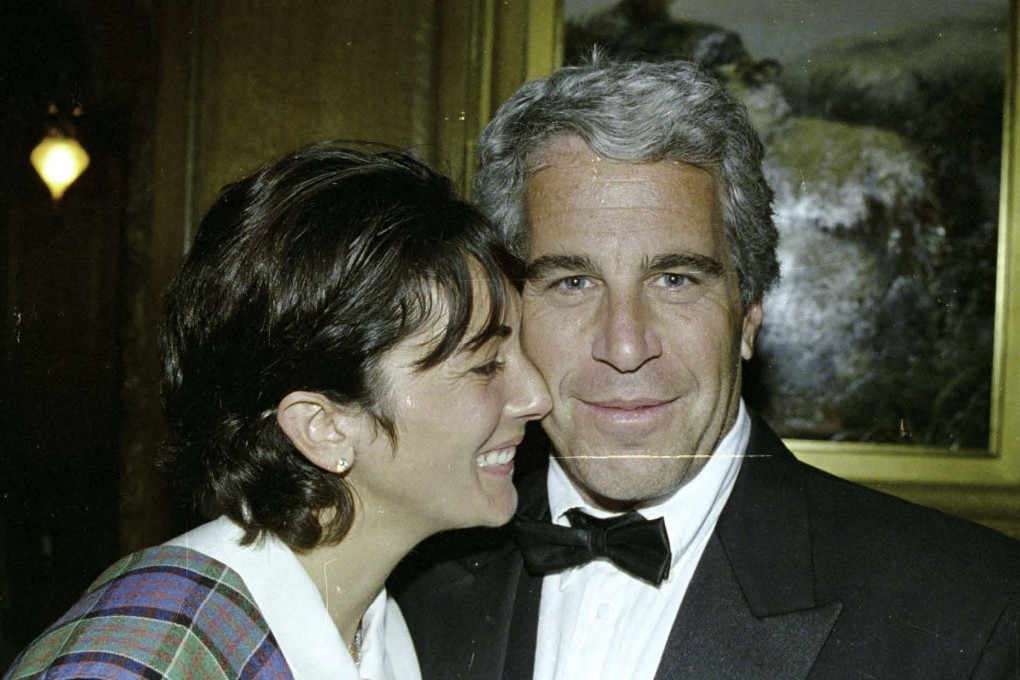 British socialite Ghislaine Maxwell and US financier Jeffrey Epstein. Photo: US District Court for the Southern District of New York/AFP