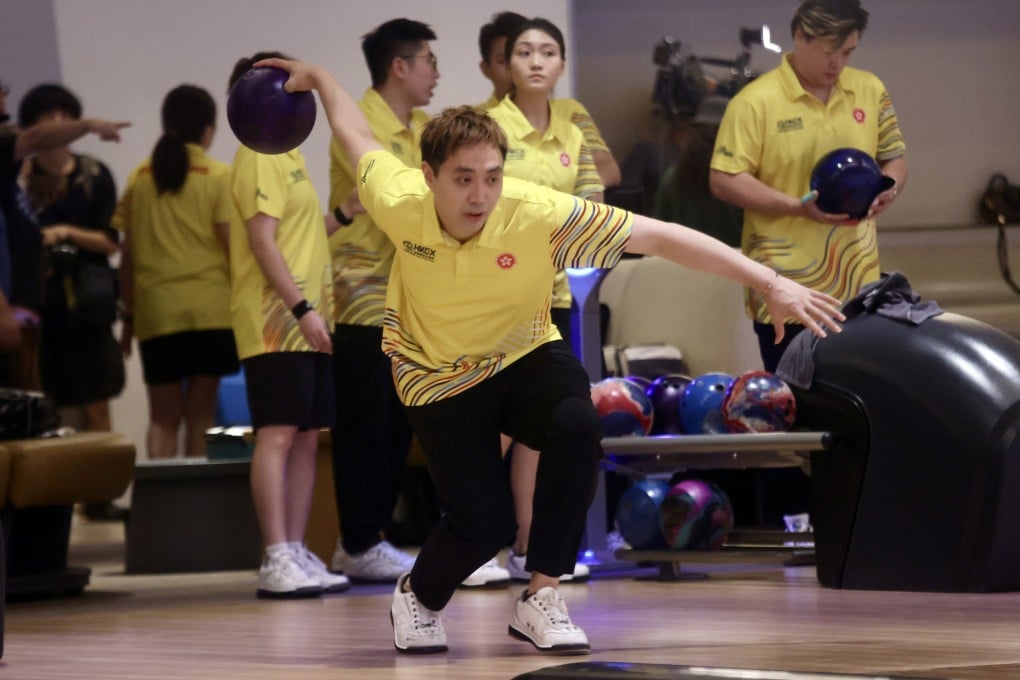Hong Kong’s Mak Cheuk-yin, in action here at Top Bowl in Kai Tak, won a title at the 2017 World Championships in Las Vegas. Photo: Jonathan Wong