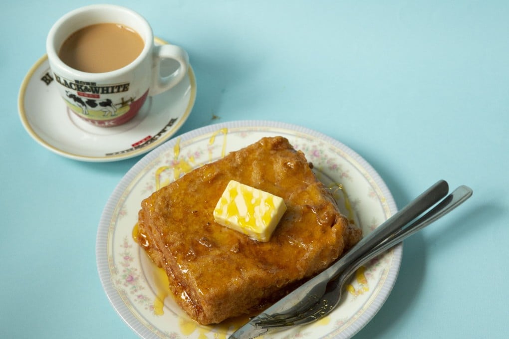 Hoko Milk Tea’s Hong Kong French toast and milk tea. Photo: Hoko