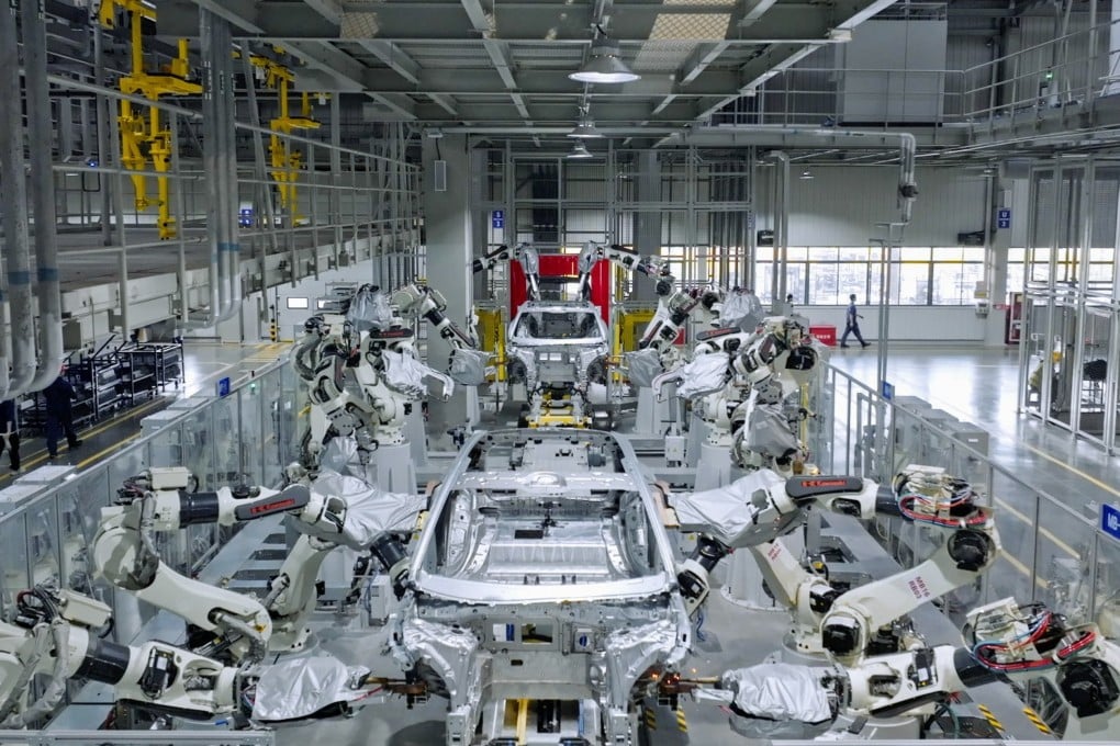 Cars are assembled in a China Changan Automobile Group factory in southwest China’s Chongqing Municipality on July 28, 2025. Photo: Xinhua