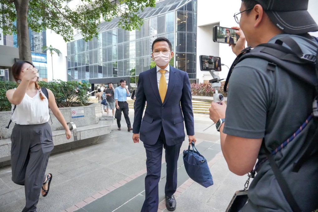 Superintendent Joseph Luk Chun-chung was sentenced to 150 hours of community service for dangerous driving and 240 hours for assault causing bodily harm. Photo: May Tse