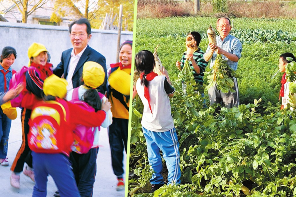 A Chinese man has turned an old factory into a school and free shelter for 348 orphans and deprived children. Photo: SCMP composite/wccdaily