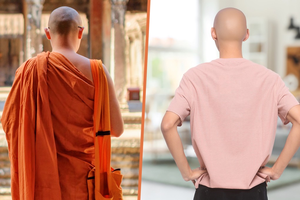A former monk in China sued his daughter for US$28,000 in parental support after he returned to secular life. Photo: SCMP composite/Shutterstock