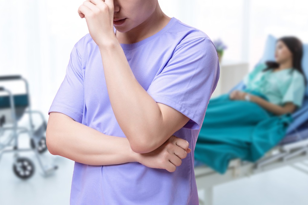 After finding out that the baby his wife aborted was that of his neighbour, a man in China attacked her lover with a knife. Photo: SCMP composite/Shutterstock