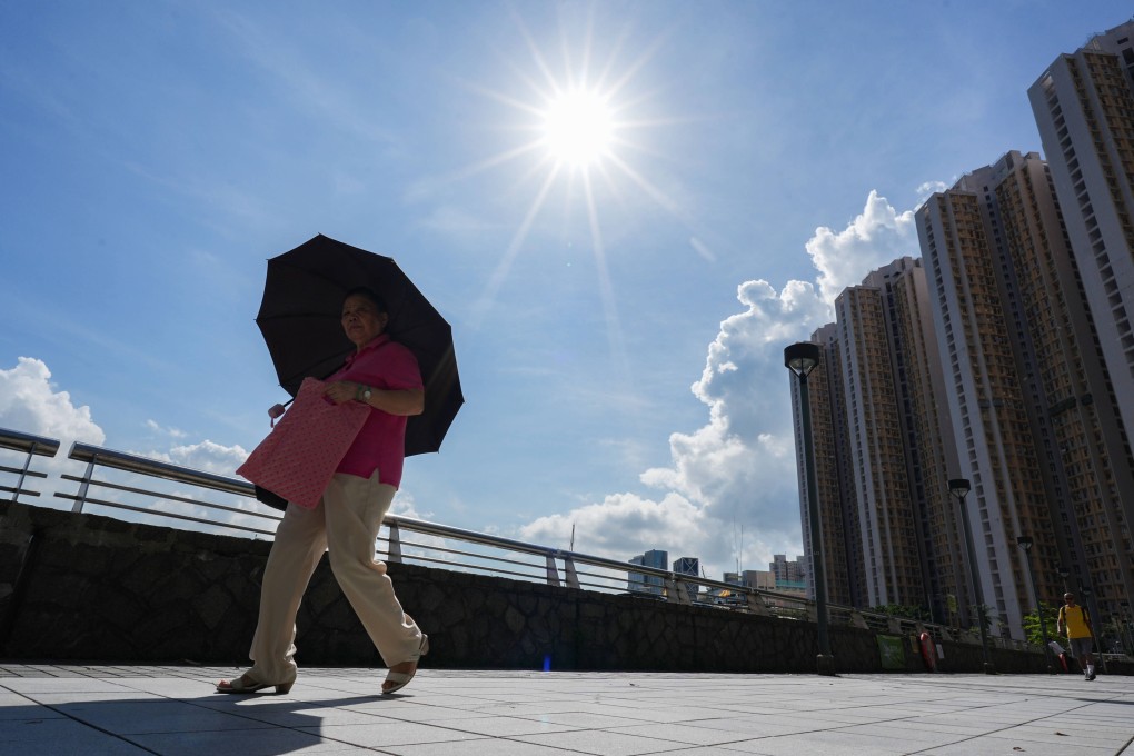 The Observatory issued a No 1 typhoon warning signal at 8.40am on Wednesday. Photo: Eugene Lee