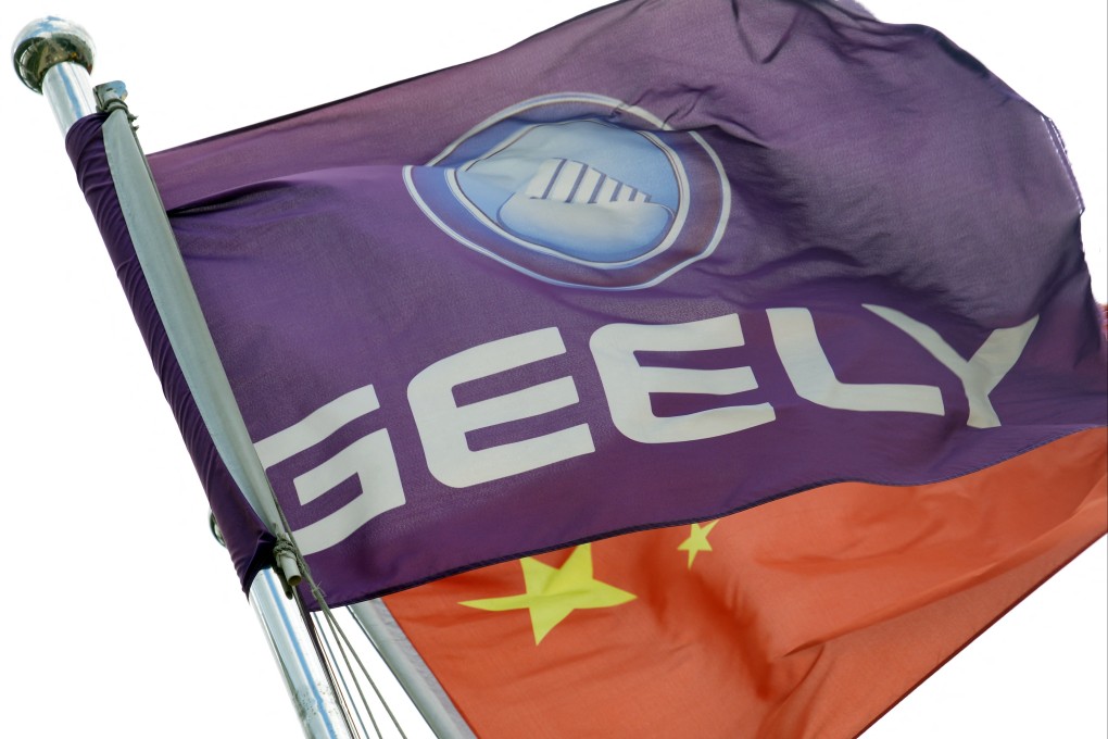 Geely Auto is mainland China’s second-largest carmaker. Photo: AFP