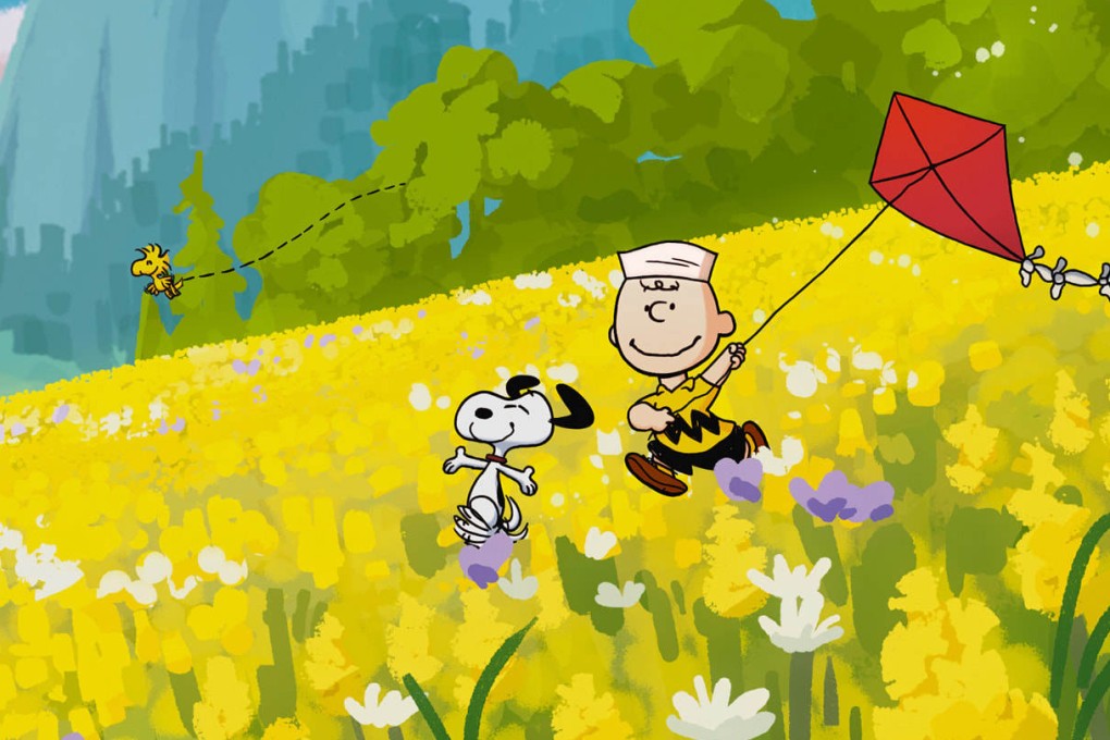 A still from Snoopy Presents: A Summer Musical, a bittersweet musical camp adventure on Apple TV+. Photo: Apple TV+