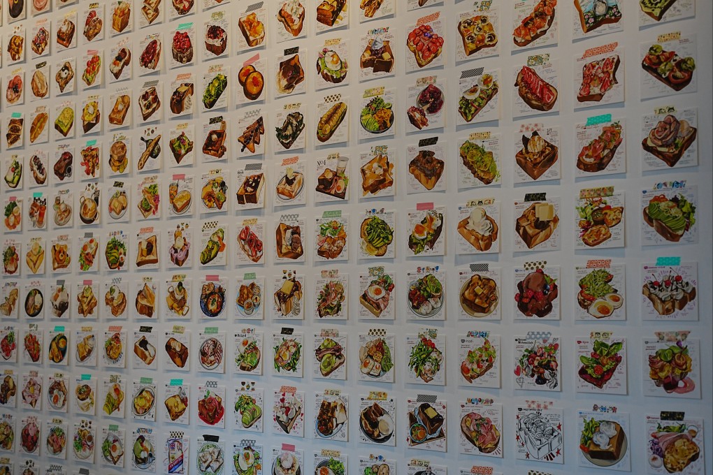 An entire wall inside Ztoryhome is lined with Nomkakaii’s work. Photo: Nancy Wang