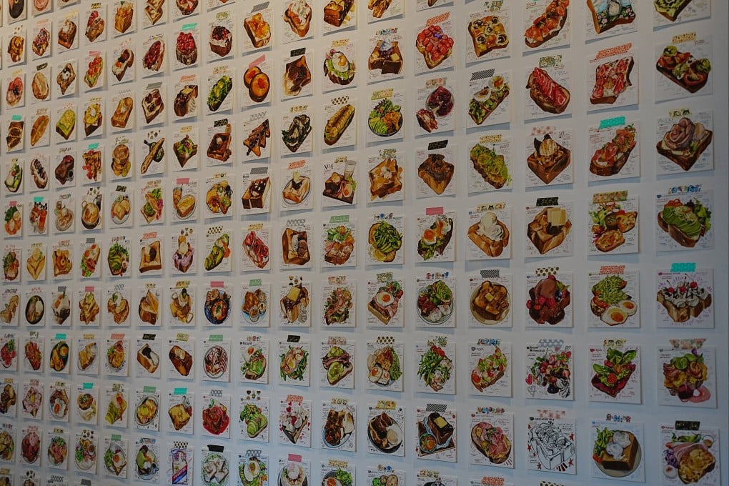 An entire wall inside Ztoryhome is lined with Nomkakaii’s work. Photo: Nancy Wang