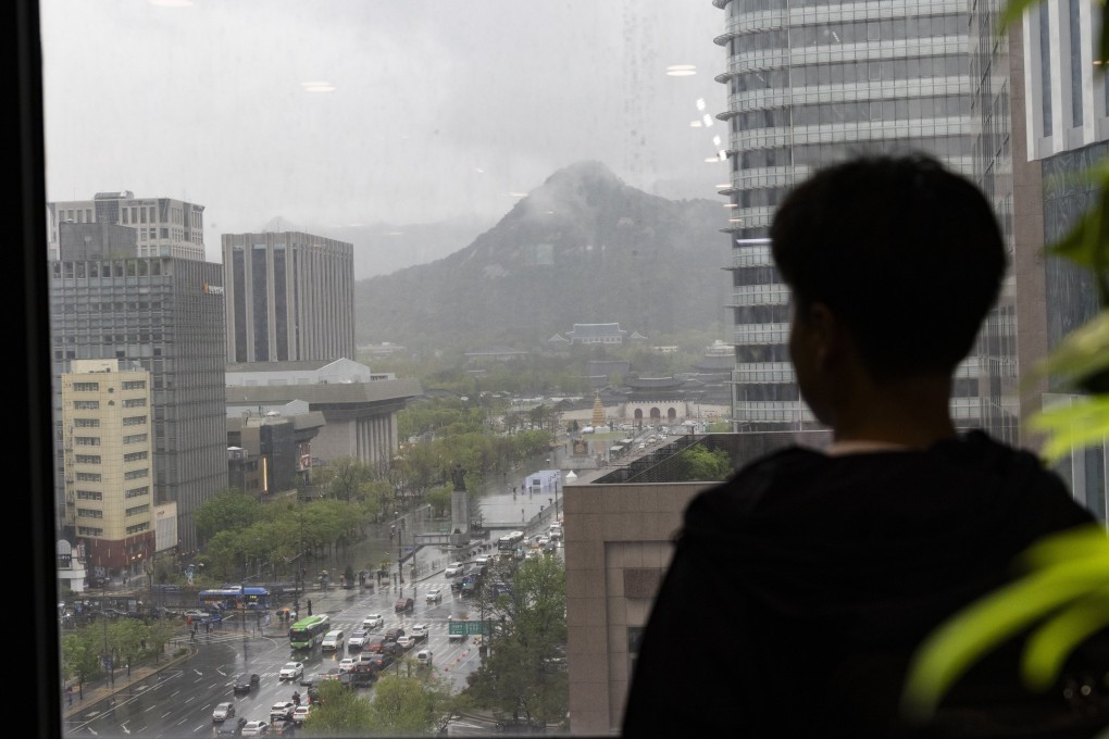 A North Korean defector in Seoul who has escaped from working in Russia under harsh conditions for seven years. Photo: EPA-EFE