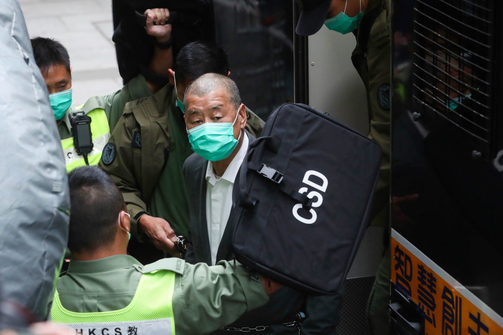Jimmy Lai has been remanded in custody for more than 1,700 says. Photo: Sam Tsang