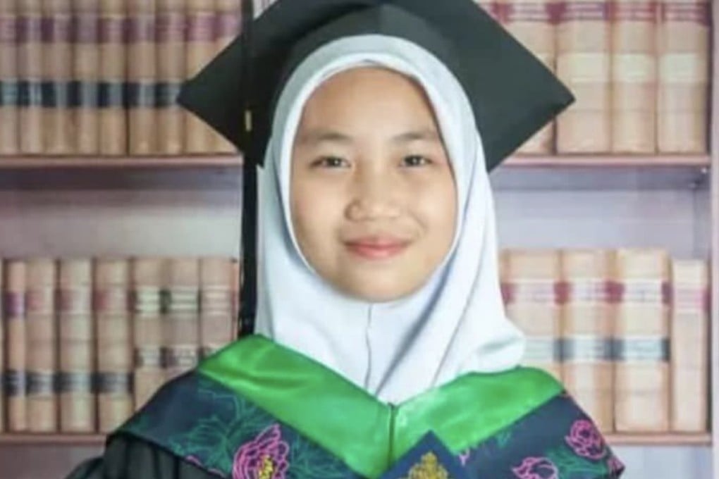 Zara Qairina Mahathir was found unconscious outside the dormitory of her Islamic boarding school in Papar, Sabah, on July 17. Photo: Facebook