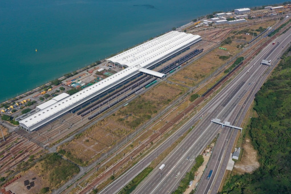 Sources say the worker was hit by a railway motor car at the MTR Corp’s Siu Ho Wan depot at North Lantau. Photo: Sam Tsang