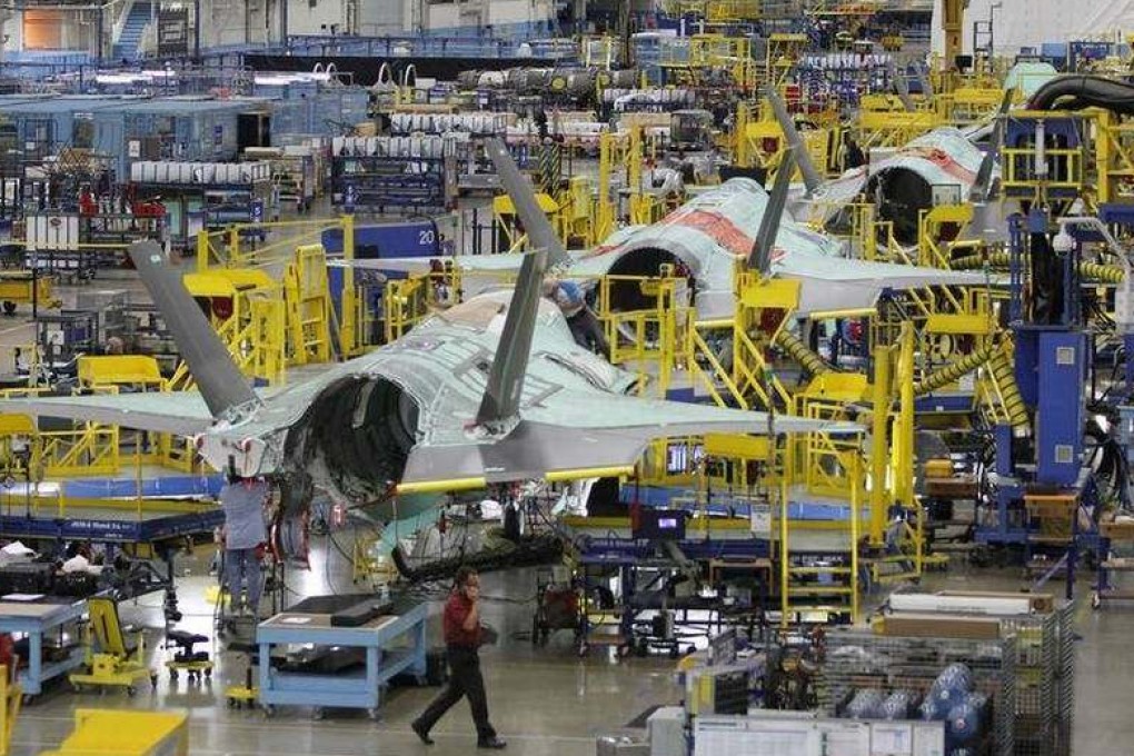 Lockheed Martin’s factory at  Fort Worth, US. Photo: Fort Worth Star-Telegram/TNS