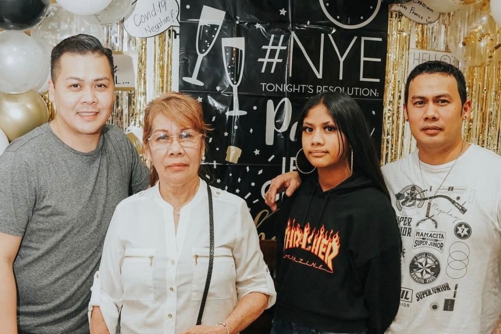 Sonny Lasquite (left) with his family. Photo: Vivian Hirano