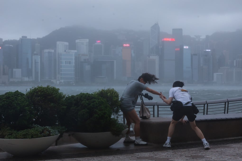 Typhoon Wipha brought the city to a standstill last month as a No 8 signal or above was in force for 19 hours. Photo: Edmond So