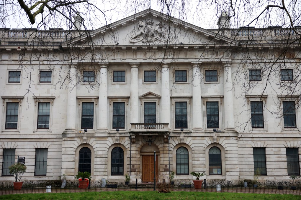 A view of the Royal Mint Court, the site of the proposed new Chinese embassy in London, on February 11. Photo: EPA-EFE