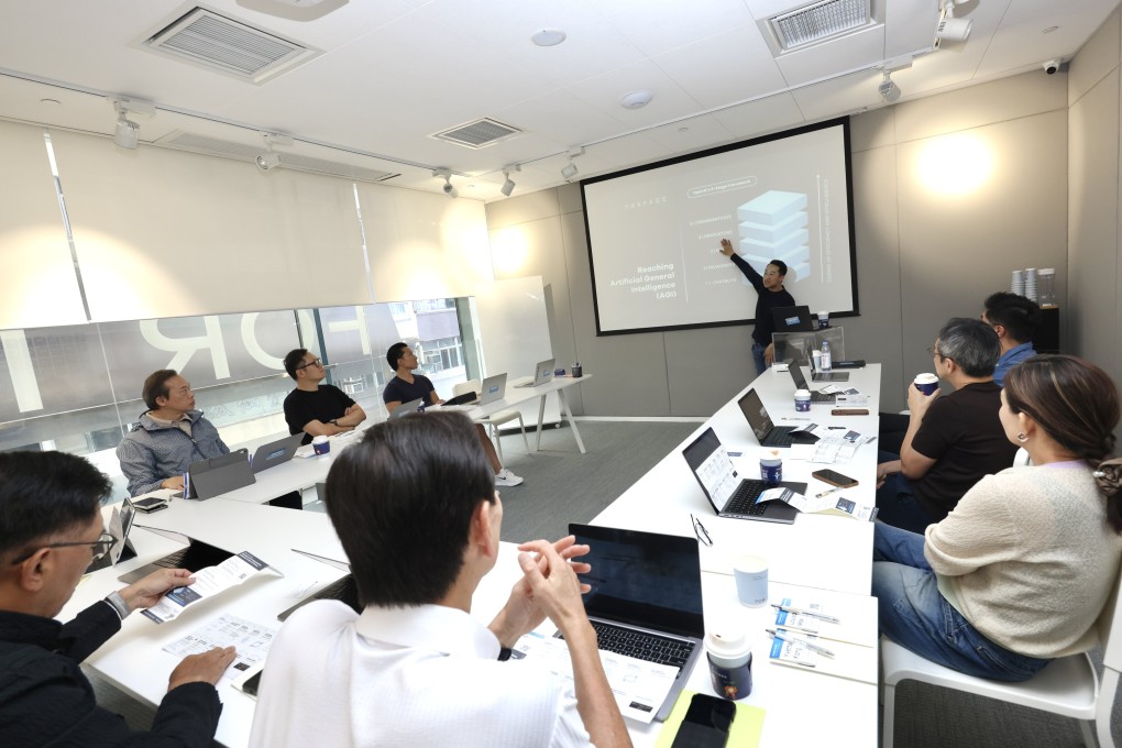 The CEO training is a key component of the AI-5000 Initiative, a collaborative effort between Project Melo and Preface, a Hong Kong-based AI teaching platform. Photo: Karma Lo