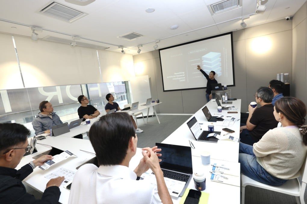 The CEO training is a key component of the AI-5000 Initiative, a collaborative effort between Project Melo and Preface, a Hong Kong-based AI teaching platform. Photo: Karma Lo
